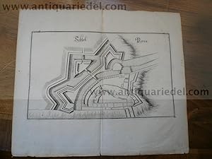 Schloß Pirna/Sonnenstein, anno 1650, Merian M.