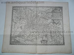 Anjou/Angers/Loire, map Ortelius A. anno 1598