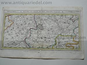 Seller image for Lille,map,anno 1720,Bodenehr G. for sale by Hammelburger Antiquariat