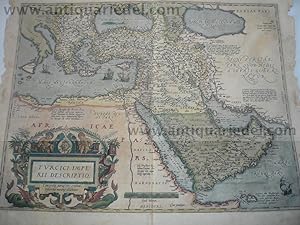 Turcicum Imperium, map, ORTELIUS A., anno 1603, lat. ed., cont.c