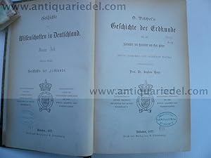 Geschichte der Erdkunde, Ruge S., anno 1877