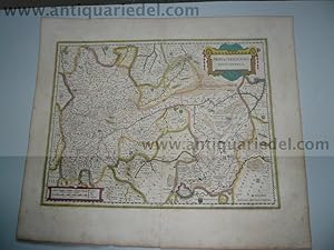 Monasteriensis, Map, edited Jansson, anno 1647