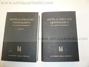 Mittelalterl.Geistesleben, Grabmann, 1926/36, selten