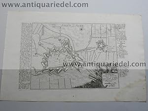 Seller image for Aire-sur-la-lis,view,anno 1720, Bodenehr for sale by Hammelburger Antiquariat