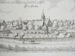 Wrestedt,anno 1650, Merian Matthäus