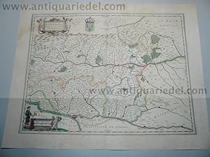 Seller image for Lionnois,map,Blaeu,anno 1650, old coloured for sale by Hammelburger Antiquariat