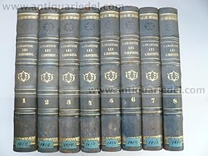 Histoire des Girondins, Lamartine, 1848, 8 vols., LIBRARY OF WIT