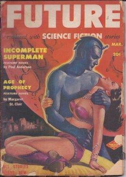 Image du vendeur pour FUTURE Combined with SCIENCE FICTION Stories: March, Mar. 1951 mis en vente par Books from the Crypt