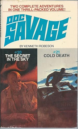 Seller image for The Secret in the Sky (Doc Savage # 20) / Cold Death (Doc Savage # 21) for sale by John McCormick