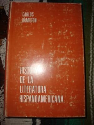 Imagen del vendedor de Historia de la Literatura Hispanoamericana. a la venta por Libros del cuervo