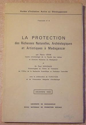 Seller image for La Protection Des Richesse Naturelles, Archeologiques et Artistiques a Madagascar for sale by Domifasol