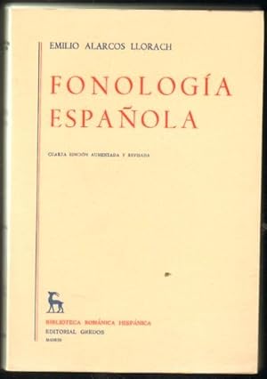 FONOLOGIA ESPAÑOLA