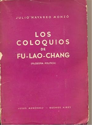 Imagen del vendedor de Los coloquios de Fu-Lao-Chang a la venta por Librodifaccia