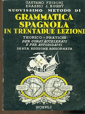 Seller image for Nuovissimo metodo di grammatica spagnola in trentadue lezioni for sale by Librodifaccia