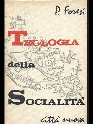 Bild des Verkufers fr Teologia della socialita' zum Verkauf von Librodifaccia