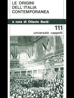 Bild des Verkufers fr Le origini dell'Italia contemporanea zum Verkauf von Librodifaccia