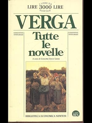Seller image for Tutte le novelle for sale by Librodifaccia