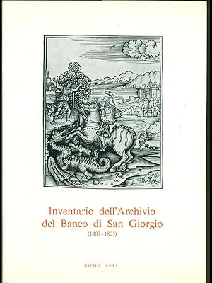 Bild des Verkufers fr Inventario dell'Archivio del Banco si San Giorgio (1407-1805) vol.3 tomo 3 zum Verkauf von Librodifaccia