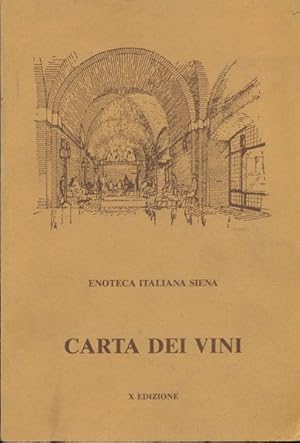 Immagine del venditore per Carta dei vini venduto da Librodifaccia