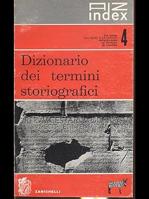 Immagine del venditore per Dizionario dei termini storiografici venduto da Librodifaccia