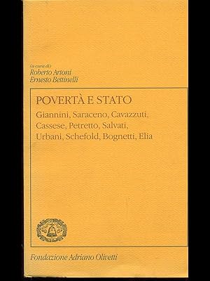 Seller image for Poverta' e stato for sale by Librodifaccia