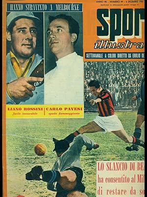 Seller image for Sport Illustrato Anno 45 n.50 13 Dicembre 1956 for sale by Librodifaccia