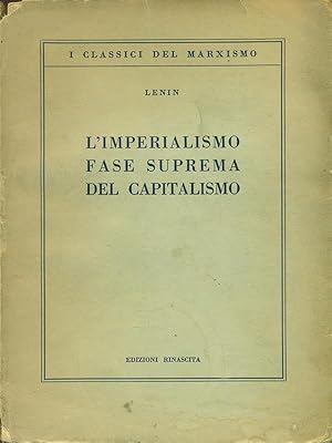 Seller image for L'imperialismo - Fase suprema del capitalismo for sale by Librodifaccia