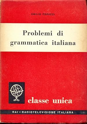 Bild des Verkufers fr Problemi di grammatica italiana zum Verkauf von Librodifaccia