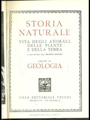 Seller image for Storia naturale vol. IV - Geologia for sale by Librodifaccia
