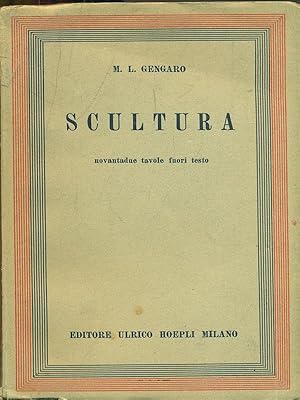 Bild des Verkufers fr Scultura zum Verkauf von Librodifaccia