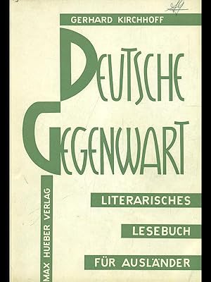 Seller image for Deutsche gegenwart for sale by Librodifaccia