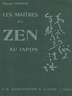 Image du vendeur pour Les maitres du Zen au Japon mis en vente par Librodifaccia