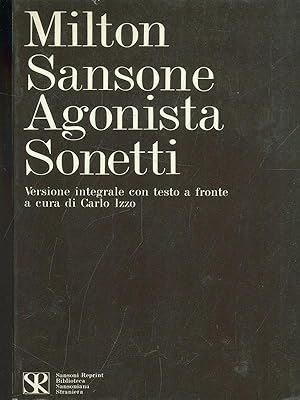 Imagen del vendedor de Sansone Antagonista Sonetti a la venta por Librodifaccia