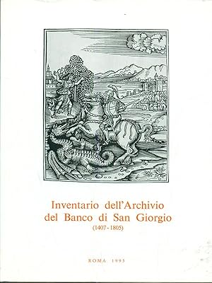 Bild des Verkufers fr Inventario dell'Archivio del Banco di San Giorgio 1407-1805 vol IV tomo 6 zum Verkauf von Librodifaccia