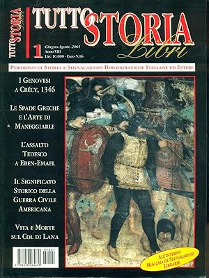 Bild des Verkufers fr Tutto Storia Libri n.1/2001 zum Verkauf von Librodifaccia