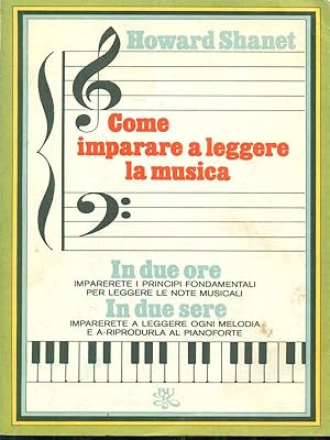 Imagen del vendedor de Come imparare a leggere la musica a la venta por Librodifaccia