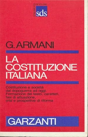 Seller image for La costituzione italiana for sale by Librodifaccia