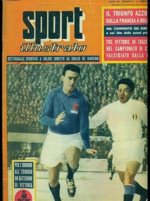 Seller image for Sport Illustrato Anno 45 n.8 23 Febbraio 1956 for sale by Librodifaccia