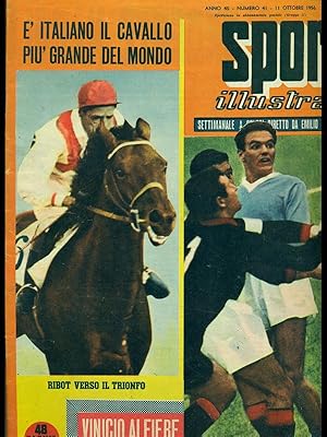 Seller image for Sport Illustrato Anno 45 n.41 11 Ottobre 1956 for sale by Librodifaccia