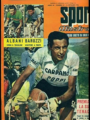 Seller image for Sport Illustrato Anno 45 n.37 13 Settembre 1956 for sale by Librodifaccia