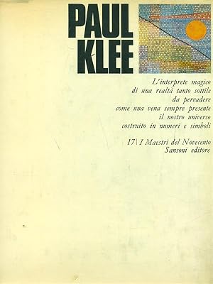 Bild des Verkufers fr Paul Klee zum Verkauf von Librodifaccia