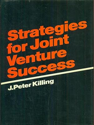 Seller image for Strategies for Joint Venture success - In lingua inglese for sale by Librodifaccia