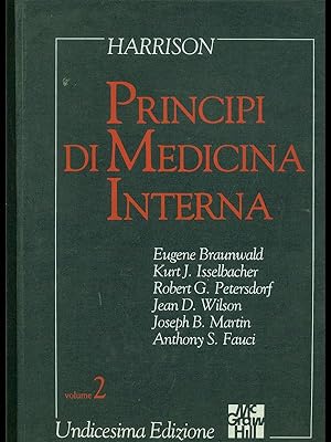 Bild des Verkufers fr Principi di medicina interna vol. 2 zum Verkauf von Librodifaccia