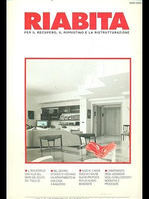 Bild des Verkufers fr Riabita n. 7-9/2000 zum Verkauf von Librodifaccia