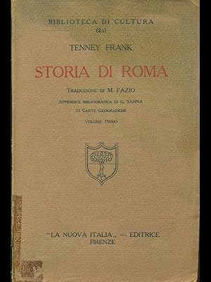 Bild des Verkufers fr Storia di Roma zum Verkauf von Librodifaccia