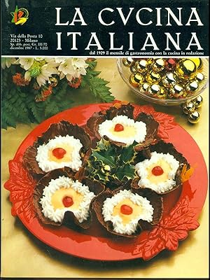 Immagine del venditore per La cucina italiana n.12 dicembre 1987 venduto da Librodifaccia