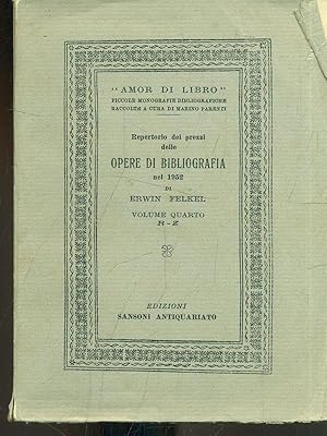 Opere di bibliografia nel 1952 vol. 4 R-Z