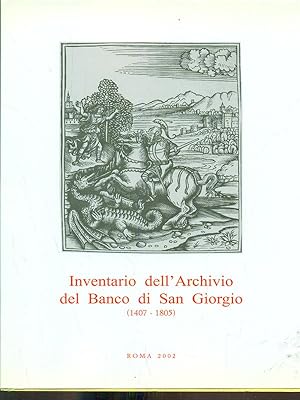 Imagen del vendedor de Inventario dell'Archivio del Banco di San Giorgio 1407-1805 vol II tomo 2 a la venta por Librodifaccia