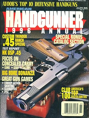 American Handgunner 1996 annual-Thunder ranch 45