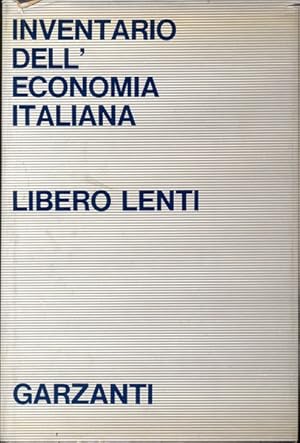 Immagine del venditore per Inventario dell'economia italiana venduto da Librodifaccia